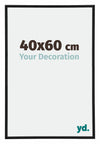 Annecy Plastica Cornice 40x60cm Nero Opaco Davanti Dimensione | Yourdecoration.it