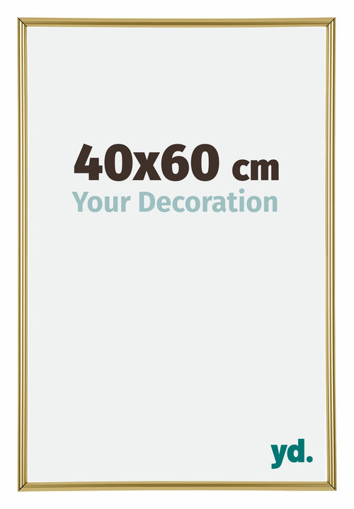 Annecy Plastica Cornice 40x60cm Oro Davanti Dimensione | Yourdecoration.it