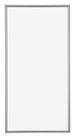 Annecy Plastica Cornice 45x80cm Argento Davanti | Yourdecoration.it