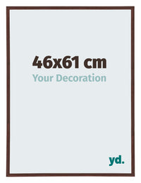 Annecy Plastica Cornice 46x61cm Marrone Davanti Dimensione | Yourdecoration.it