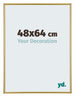 Annecy Plastica Cornice 48x64cm Oro Davanti Dimensione | Yourdecoration.it