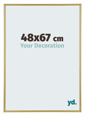 Annecy Plastica Cornice 48x67cm Oro Davanti Dimensione | Yourdecoration.it
