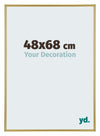 Annecy Plastica Cornice 48x68cm Oro Davanti Dimensione | Yourdecoration.it
