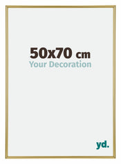 Annecy Plastica Cornice 50x70cm Oro Davanti Dimensione | Yourdecoration.it