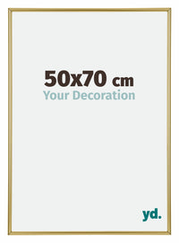 Annecy Plastica Cornice 50x70cm Oro Davanti Dimensione | Yourdecoration.it