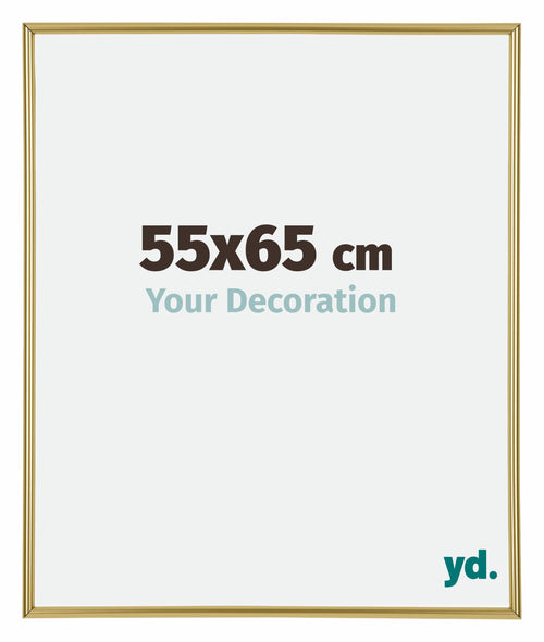 Annecy Plastica Cornice 55x65cm Oro Davanti Dimensione | Yourdecoration.it