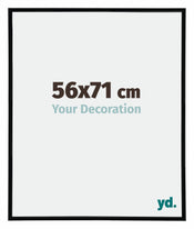 Annecy Plastica Cornice 56x71cm Nero Lucente Dimensione | Yourdecoration.it