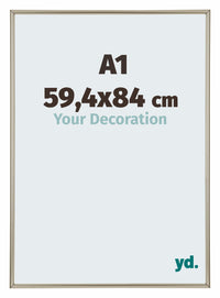 Annecy Plastica Cornice 59 4x84cm A1 Champagne Davanti Dimensione | Yourdecoration.it