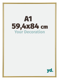 Annecy Plastica Cornice 59 4x84cm A1 Oro Davanti Dimensione | Yourdecoration.it