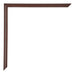 Annecy Plastica Cornice 59x84cm Marrone Dettaglio Angolo | Yourdecoration.it