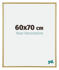 Annecy Plastica Cornice 60x70cm Oro Davanti Dimensione | Yourdecoration.it