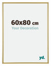 Annecy Plastica Cornice 60x80cm Oro Davanti Dimensione | Yourdecoration.it