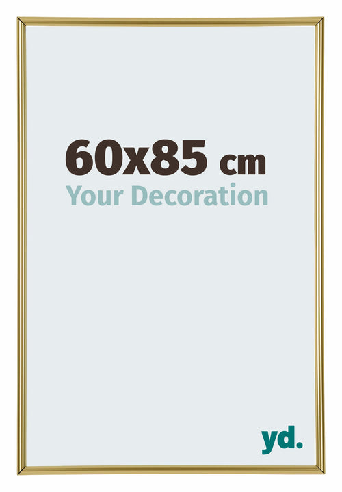 Annecy Plastica Cornice 60x85cm Oro Davanti Dimensione | Yourdecoration.it