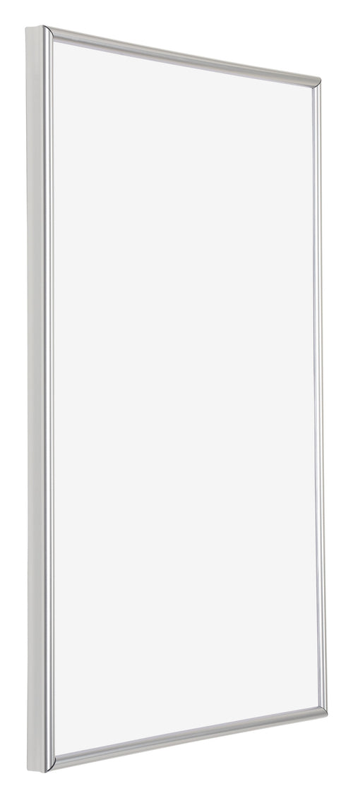 Annecy Plastica Cornice 60x90cm Argento Davanti Obliquo | Yourdecoration.it