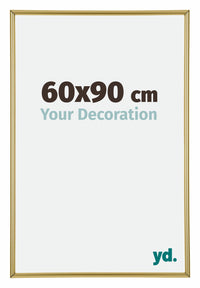Annecy Plastica Cornice 60x90cm Oro Davanti Dimensione | Yourdecoration.it