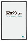 Annecy Plastica Cornice 62x93cm Nero Opaco Davanti Dimensione | Yourdecoration.it