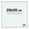 Austin Alluminio Cornice 20x20cm Oro Vintage Davanti Dimensione | Yourdecoration.it