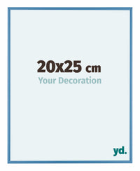Austin Alluminio Cornice 20x25cm Acciaio Blu Davanti Dimensione | Yourdecoration.it