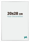 Austin Alluminio Cornice 20x28cm Argento Lucido Davanti Dimensione | Yourdecoration.it