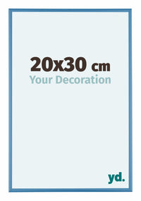 Austin Alluminio Cornice 20x30cm Acciaio Blu Davanti Dimensione | Yourdecoration.it