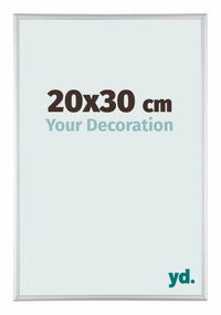 Austin Alluminio Cornice 20x30cm Argento Opaco Davanti Dimensione | Yourdecoration.it