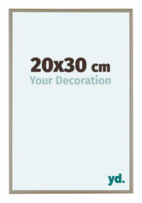 Austin Alluminio Cornice 20x30cm Champagne Davanti Dimensione | Yourdecoration.it