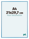 Austin Alluminio Cornice 21x29 7cm A4 Acciaio Blu Davanti Dimensione | Yourdecoration.it