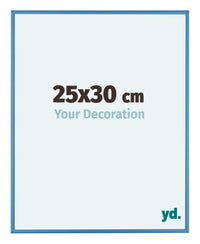 Austin Alluminio Cornice 25x30cm Acciaio Blu Davanti Dimensione | Yourdecoration.it
