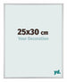 Austin Alluminio Cornice 25x30cm Argento Opaco Davanti Dimensione | Yourdecoration.it