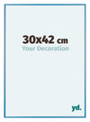 Austin Alluminio Cornice 30x42cm Acciaio Blu Davanti Dimensione | Yourdecoration.it