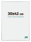 Austin Alluminio Cornice 30x42cm Argento Lucido Davanti Dimensione | Yourdecoration.it