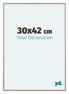 Austin Alluminio Cornice 30x42cm Champagne Davanti Dimensione | Yourdecoration.it