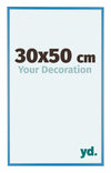 Austin Alluminio Cornice 30x50cm Acciaio Blu Davanti Dimensione | Yourdecoration.it