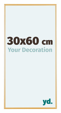 Austin Alluminio Cornice 30x60cm Oro Vintage Davanti Dimensione | Yourdecoration.it