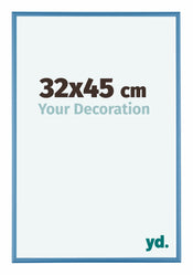 Austin Alluminio Cornice 32x45cm Blu Acciaio Davanti Dimensione | Yourdecoration.it