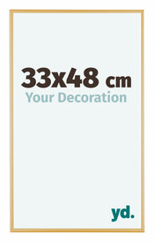 Austin Alluminio Cornice 33x48cm Oro Vintage Davanti Dimensione | Yourdecoration.it