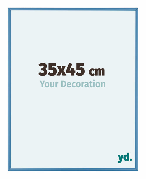 Austin Alluminio Cornice 35x45cm Acciaio Blu Davanti Dimensione | Yourdecoration.it