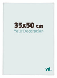 Austin Alluminio Cornice 35x50cm Argento Opaco Davanti Dimensione | Yourdecoration.it