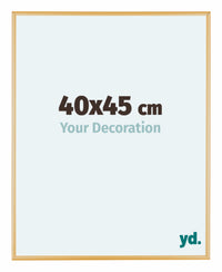 Austin Alluminio Cornice 40x45cm Oro Vintage Davanti Dimensione | Yourdecoration.it