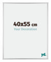 Austin Alluminio Cornice 40x55cm Argento Lucido Davanti Dimensione | Yourdecoration.it