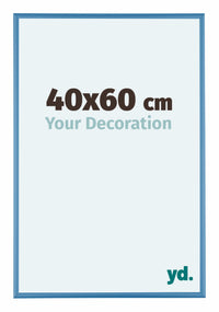 Austin Alluminio Cornice 40x60cm Acciaio Blu Davanti Dimensione | Yourdecoration.it