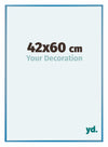 Austin Alluminio Cornice 42x60cm Acciaio Blu Davanti Dimensione | Yourdecoration.it