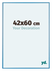Austin Alluminio Cornice 42x60cm Acciaio Blu Davanti Dimensione | Yourdecoration.it