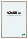Austin Alluminio Cornice 42x60cm Champagne Davanti Dimensione | Yourdecoration.it