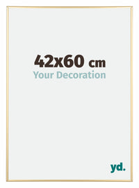 Austin Alluminio Cornice 42x60cm Oro Lucido Davanti Dimensione | Yourdecoration.it