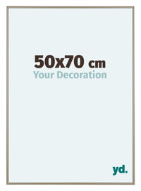 Austin Alluminio Cornice 50x70cm Champagne Davanti Dimensione | Yourdecoration.it