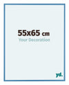 Austin Alluminio Cornice 55x65cm Acciaio Blu Davanti Dimensione | Yourdecoration.it