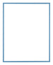 Austin Alluminio Cornice 55x65cm Acciaio Blu Davanti | Yourdecoration.it