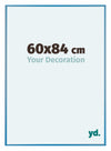 Austin Alluminio Cornice 60x84cm Acciaio Blu Davanti Dimensione | Yourdecoration.it