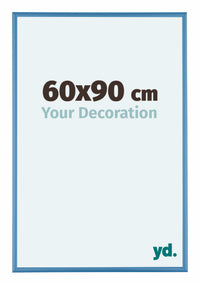 Austin Alluminio Cornice 60x90cm Acciaio Blu Davanti Dimensione | Yourdecoration.it